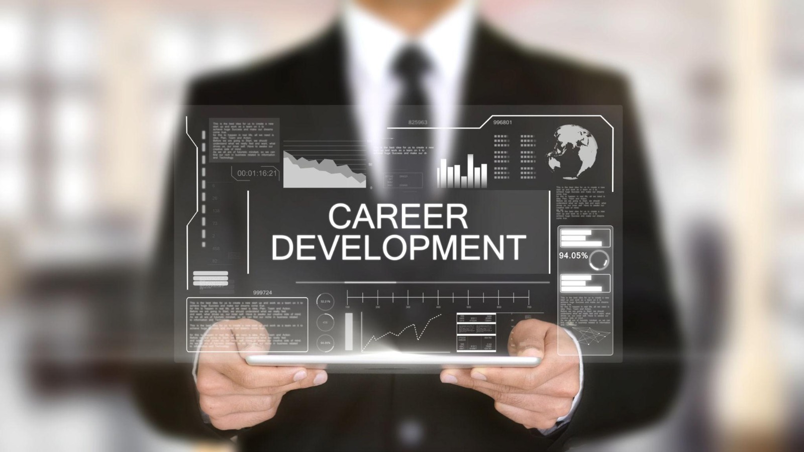 Career development visualization