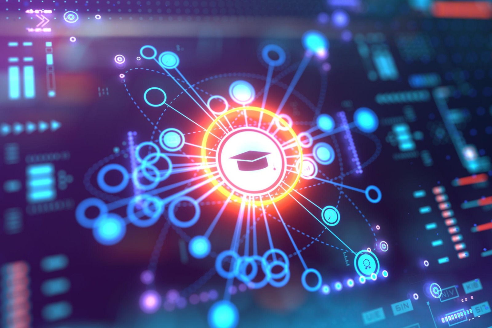 Digital education and e-learning visualization