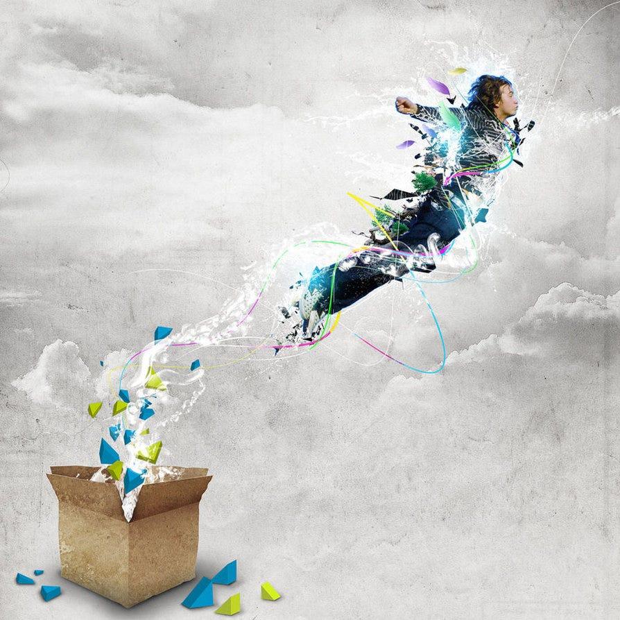 Thinking outside the box creativity